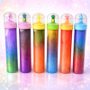 Dinoszauruszos glitter slime játék – színes slime dínó figurával, kreatív slime gyerekeknek- 1 db (BBMJ)