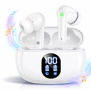 OKOP KP-205 vezeték nélküli Bluetooth fülhallgató – TWS sztereó headset töltőtokkal (BBD)