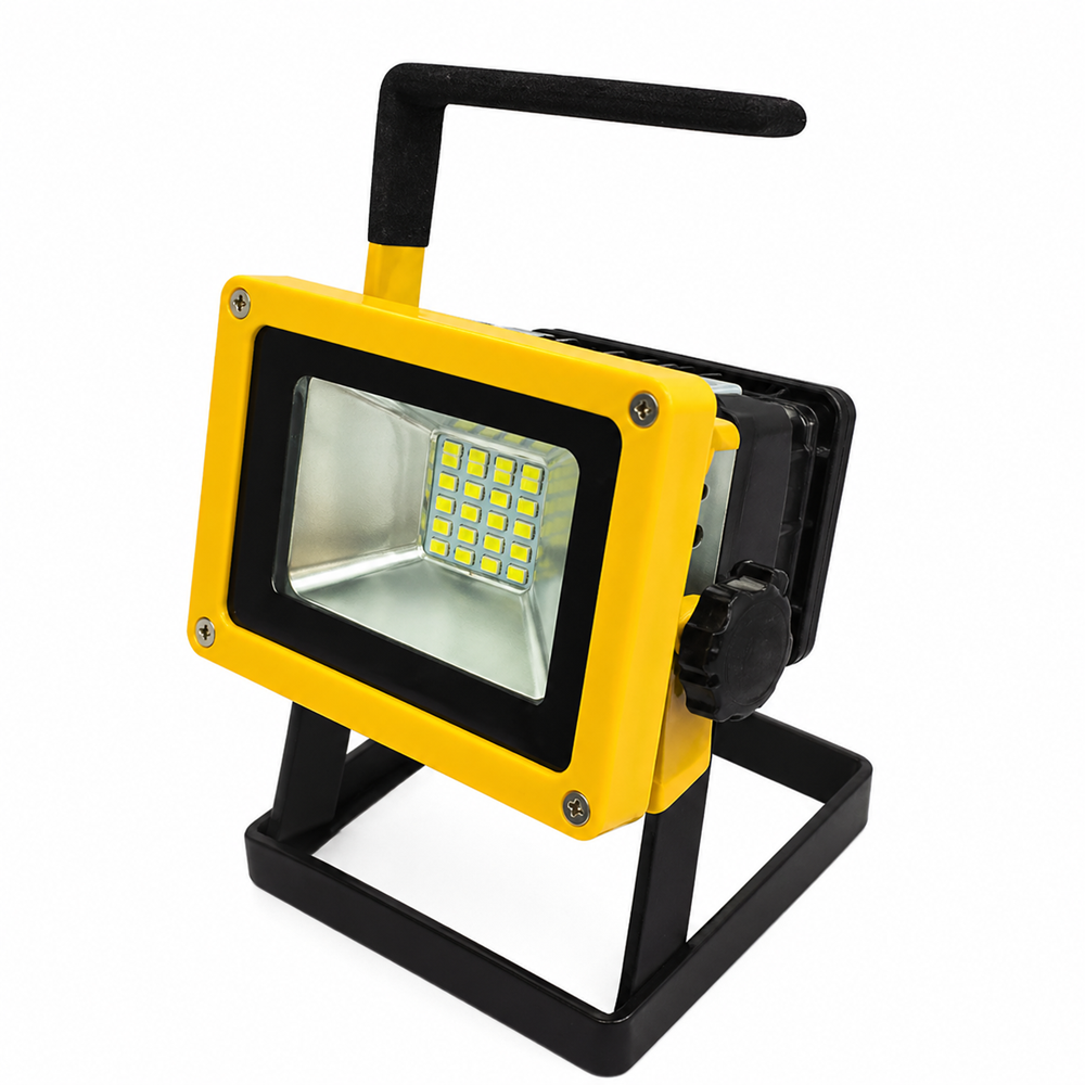 100W vízálló LED reflektor - 50.000 óra üzemidővel, tölthető akkumulátorral és 2400 lumen fényerővel CH23-31 (BBV) - Image 7