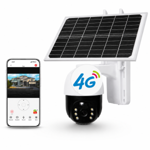 Ai Solar SPM-T0 5MP 4G napelemes kamera – kültéri vezeték nélküli biztonsági megfigyelő kamera mobilos eléréssel (BBD)