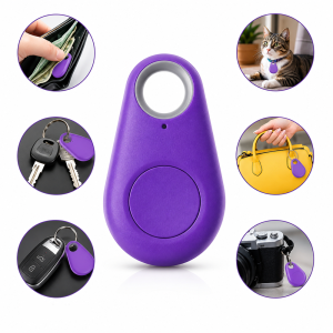 Bluetooth design kulcskereső – nyomkövető 25 m hatótávval - lila (FX) (BLLV)