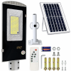 Kerti napelemes oszloplámpa 300W – 299 LED nagy teljesítményű utcai solar lámpa kültérre (BBRLB1330)
