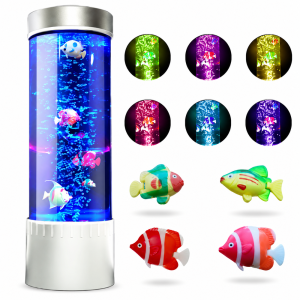 BubbleJoy mini LED buboréklámpa – dekorációs buborékos hangulatfény (THM)