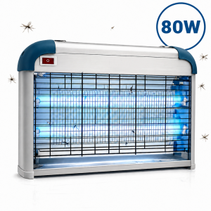 NONA 80W elektromos rovarirtó lámpa – UV fénycsöves szúnyog- és légycsapda beltérre (BBD)