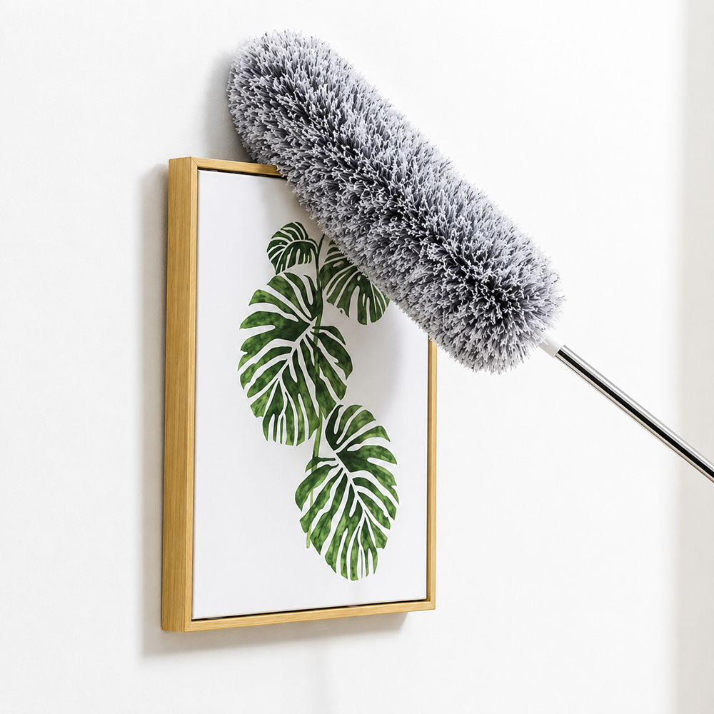 Extra hosszú teleszkópos portörlő nagy belmagassághoz és nehezen elérhető helyekhez - 250 cm (BBV) - Image 2