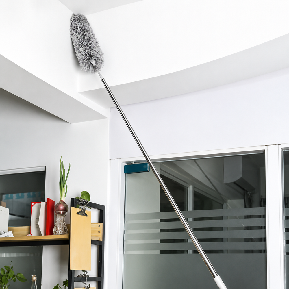 Extra hosszú teleszkópos portörlő nagy belmagassághoz és nehezen elérhető helyekhez - 250 cm (BBV) - Image 3