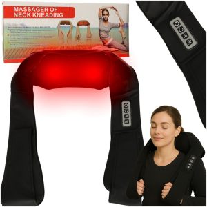 Shiatsu intenzív nyak és testmasszírozó infravörös fűtés funkcióval (I-KX4622) (FX)
