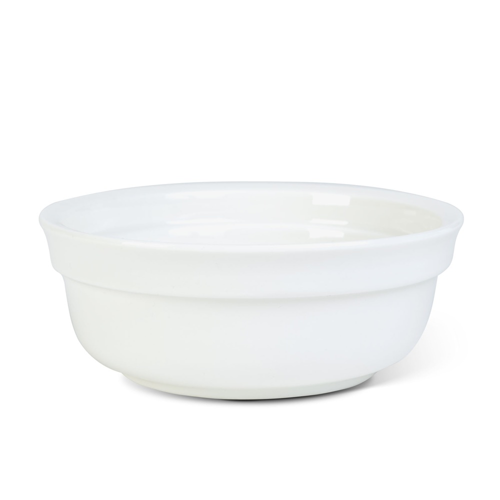 Emelt kutya- és macska etetőtál kerámia tálakkal – kényelmes etetőállvány, fehér, 30×14×7,5cm (GL-60058) - Image 4