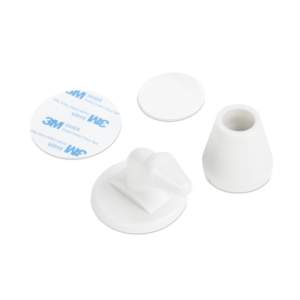 Univerzális csúszásgátló ajtókitámasztó – stabil gumi ajtóütköző-fehér (GL-56190) - Image 4