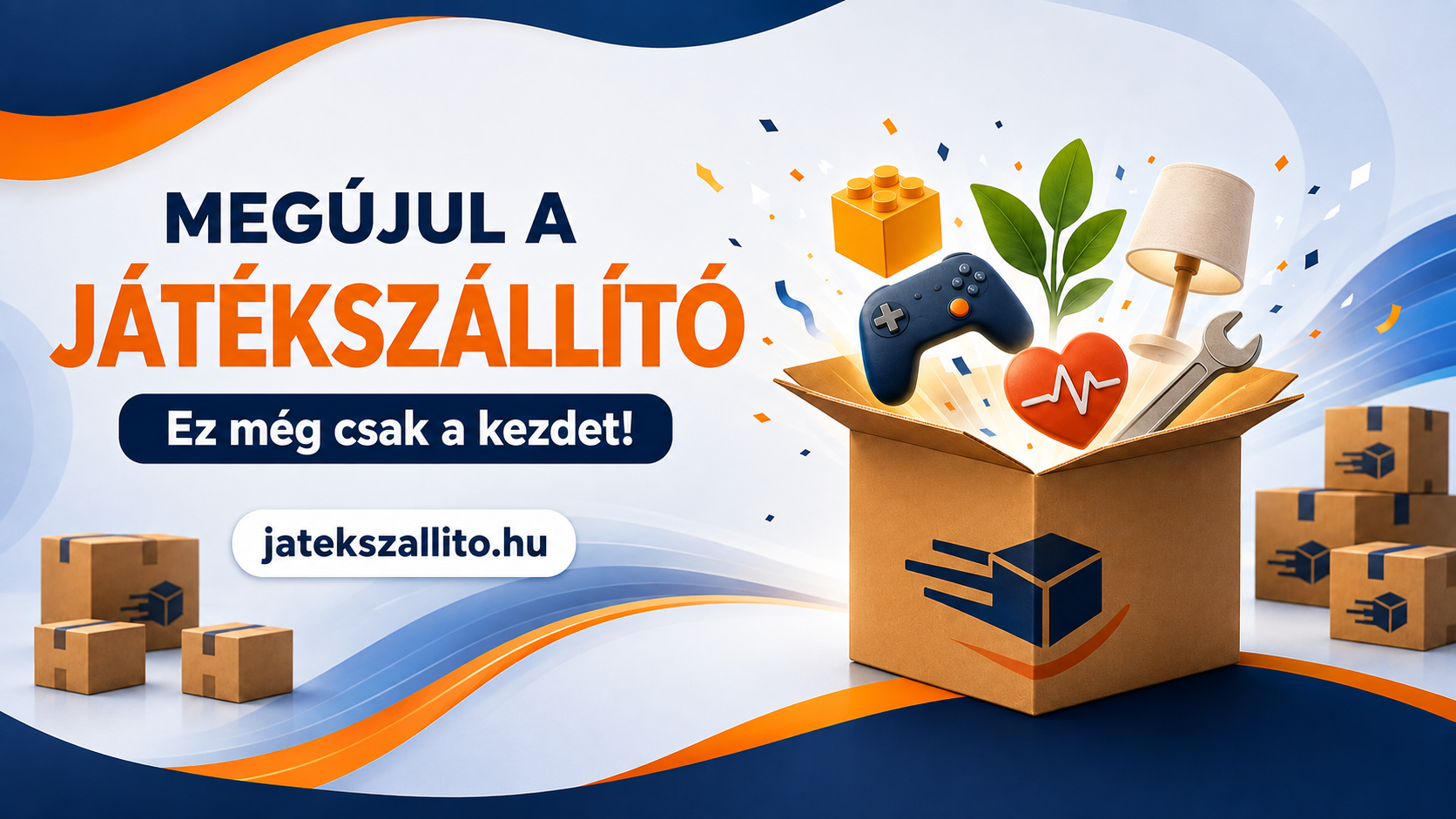 Megújul a Játékszállító – és ez még csak a kezdet!