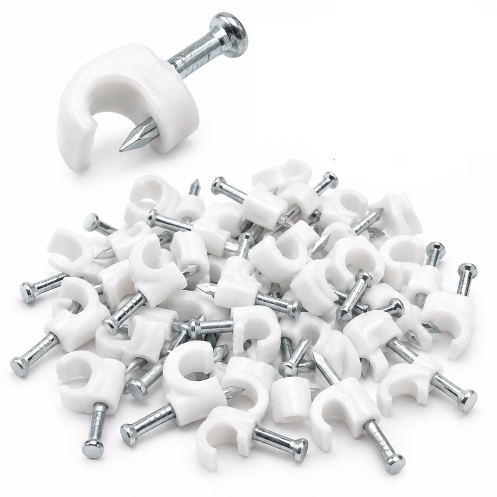 5 mm-es kábelrögzítő klipsz – 50 db-os csomag (EB-ETL100) - Image 3