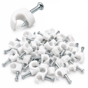5 mm-es kábelrögzítő klipsz – 50 db-os csomag (EB-ETL100)