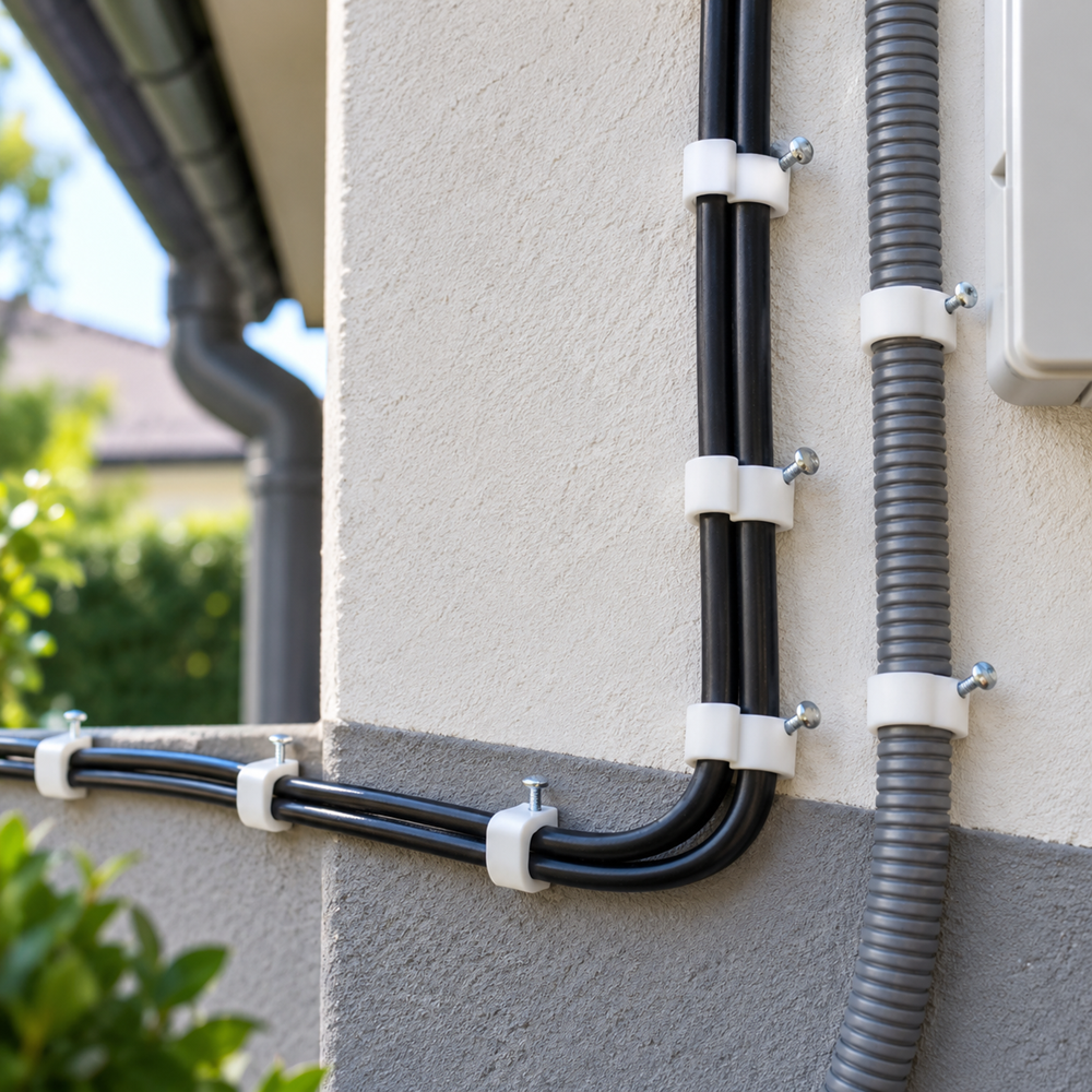 5 mm-es kábelrögzítő klipsz – 50 db-os csomag (EB-ETL100) - Image 2