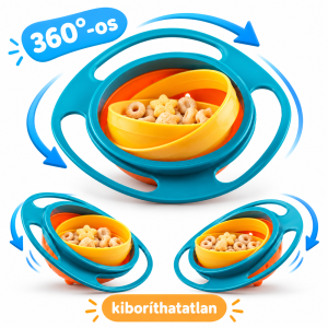 Gravitációs etetőtál babáknak – 360°-os (EB-PND-9628)