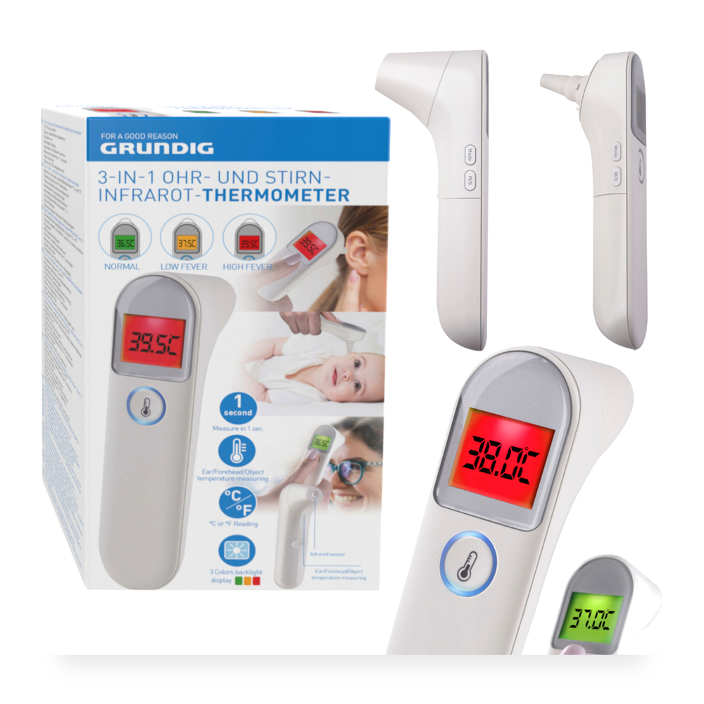 Grundig digitális infravörös hőmérő – érintésmentes (EDC) - Image 5