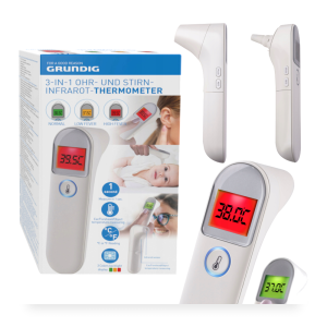 Grundig digitális infravörös hőmérő – érintésmentes (EDC)