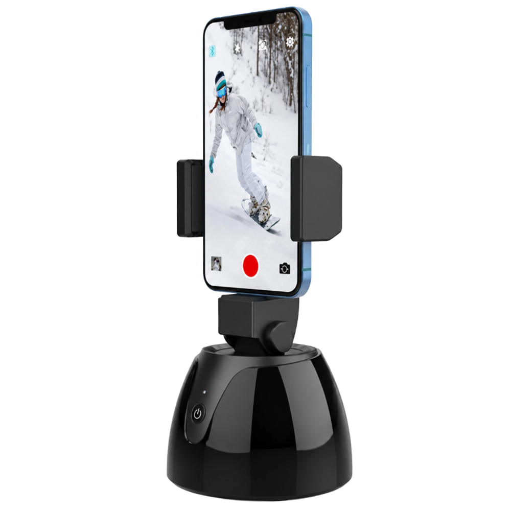 Intelligens 360°-ban forgó okos szelfi állvány – automatikus mozgáskövető telefon tartó (BBRLB2544) - Image 8