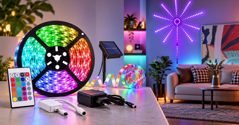 LED szalag otthonra: ezért kedvelt az 5 méteres, távirányítós RGB változat