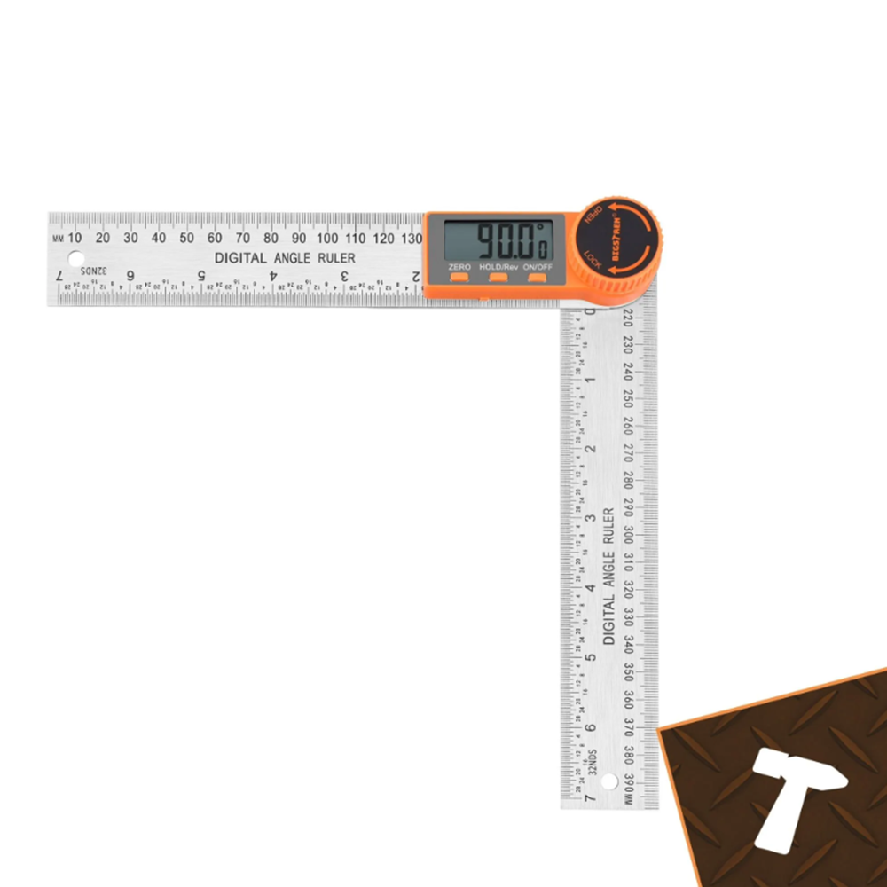 Bigstren elektronikus szögmérő-szögmérés 0–360° (WNDR26957) - Image 4