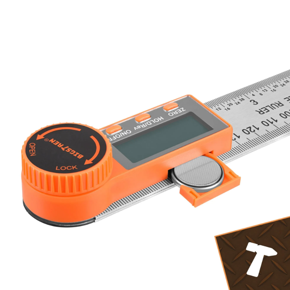 Bigstren elektronikus szögmérő-szögmérés 0–360° (WNDR26957) - Image 8