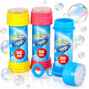BubbleZ szappanbuborék szett – 3 × 50 ml - 3 éves kortól (EDC)