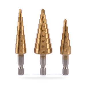 Lépcsős fúrószár készlet fémhez – 4–20 mm (GL-11007)