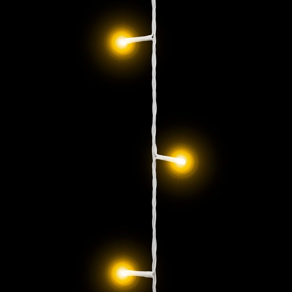Melegfehér LED fényfüzér – 50 LED, 8 világítási mód (GL-58900A) - Image 3