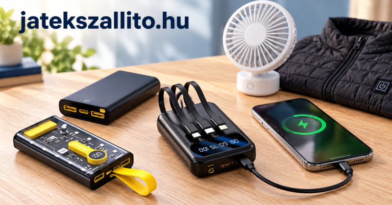 Mire jó a powerbank? Telefontól a fűthető mellényig egész évben hasznos