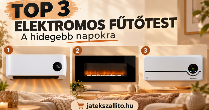 Top 3 elektromos fűtőtest a hidegebb napokra – ha jól jön egy kis plusz meleg