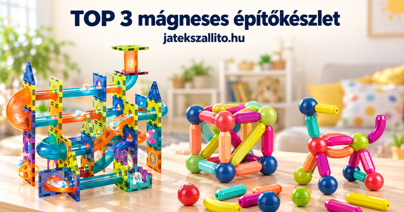 TOP 3 mágneses építőkészlet: kreatív játék, amit mindig újra lehet gondolni